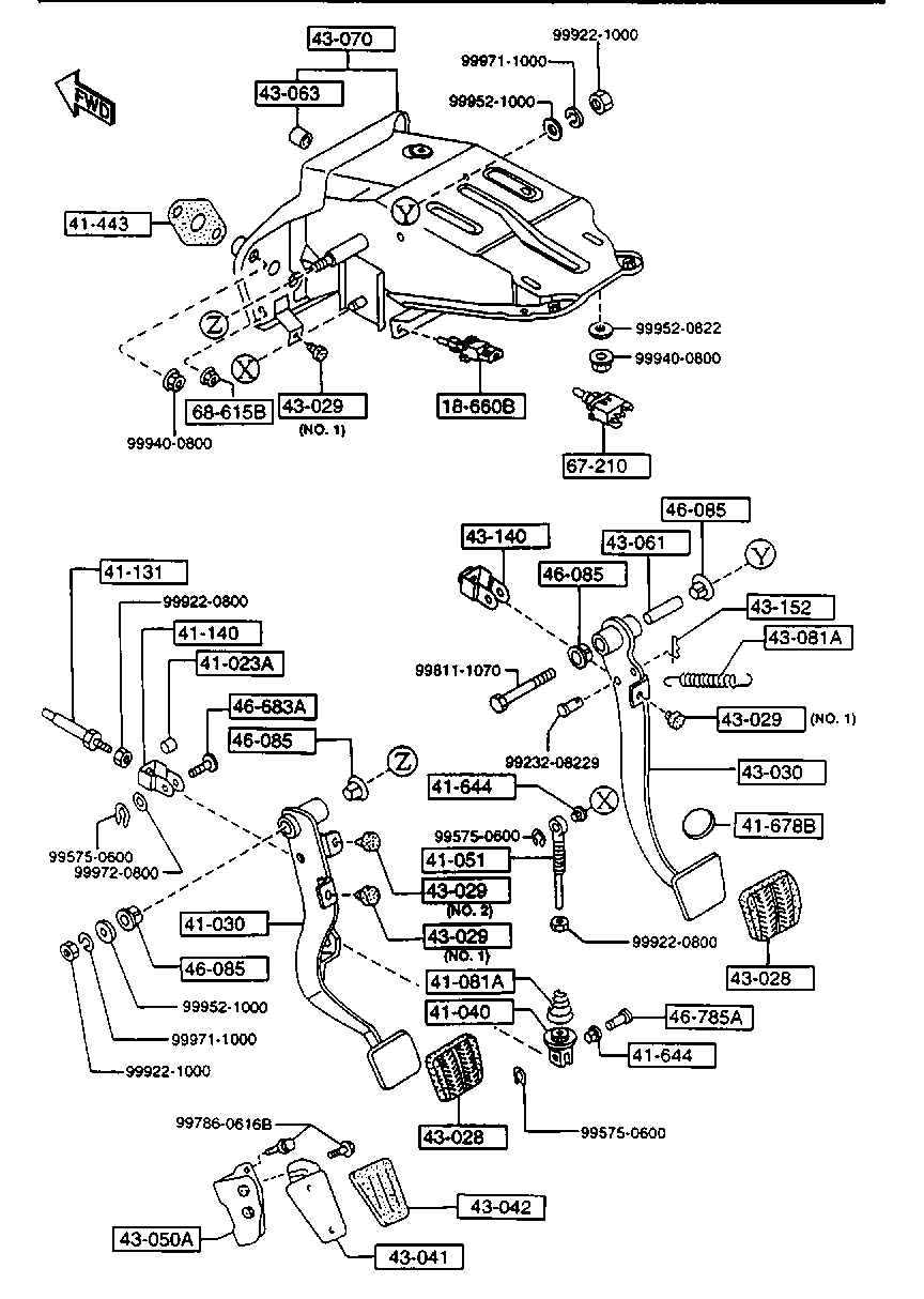 Hyundai B001-66-490A - Ключ за спирачните светлини vvparts.bg