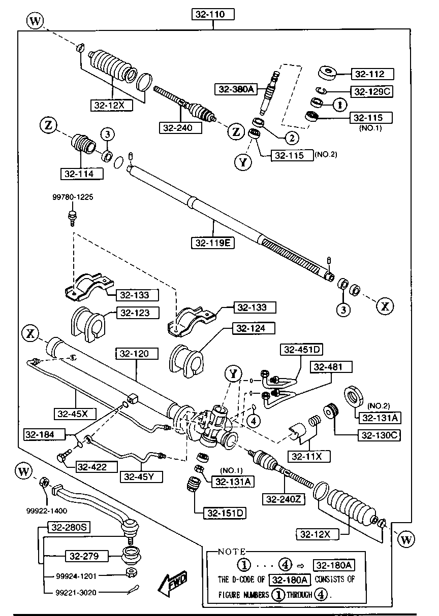 Mercury 8AL1-32-280 - Ъглов шарнир, надлъжна кормилна щанга vvparts.bg