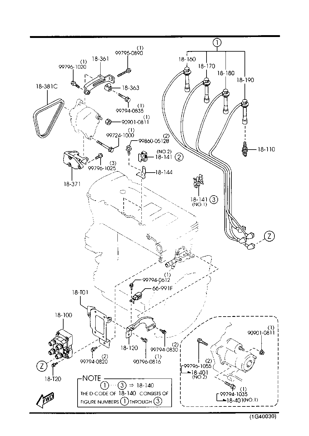 KIA FS05-18-381 - Пистов ремък vvparts.bg