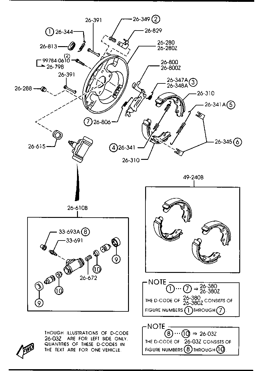 KIA B21H-26-610 - Спирачно цилиндърче на колелото vvparts.bg