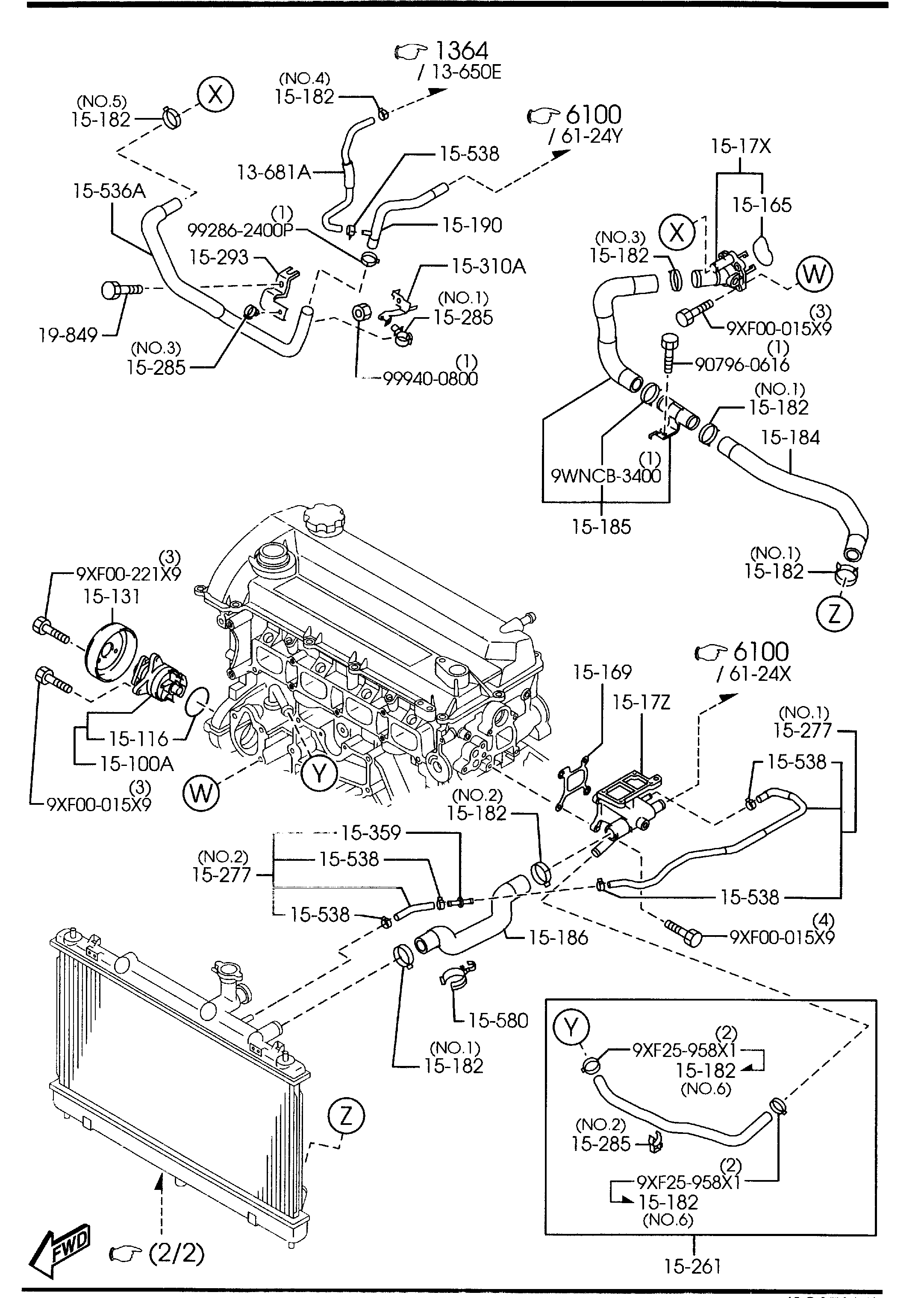 MAZDA L321-15-205 - Капачка, радиатор vvparts.bg