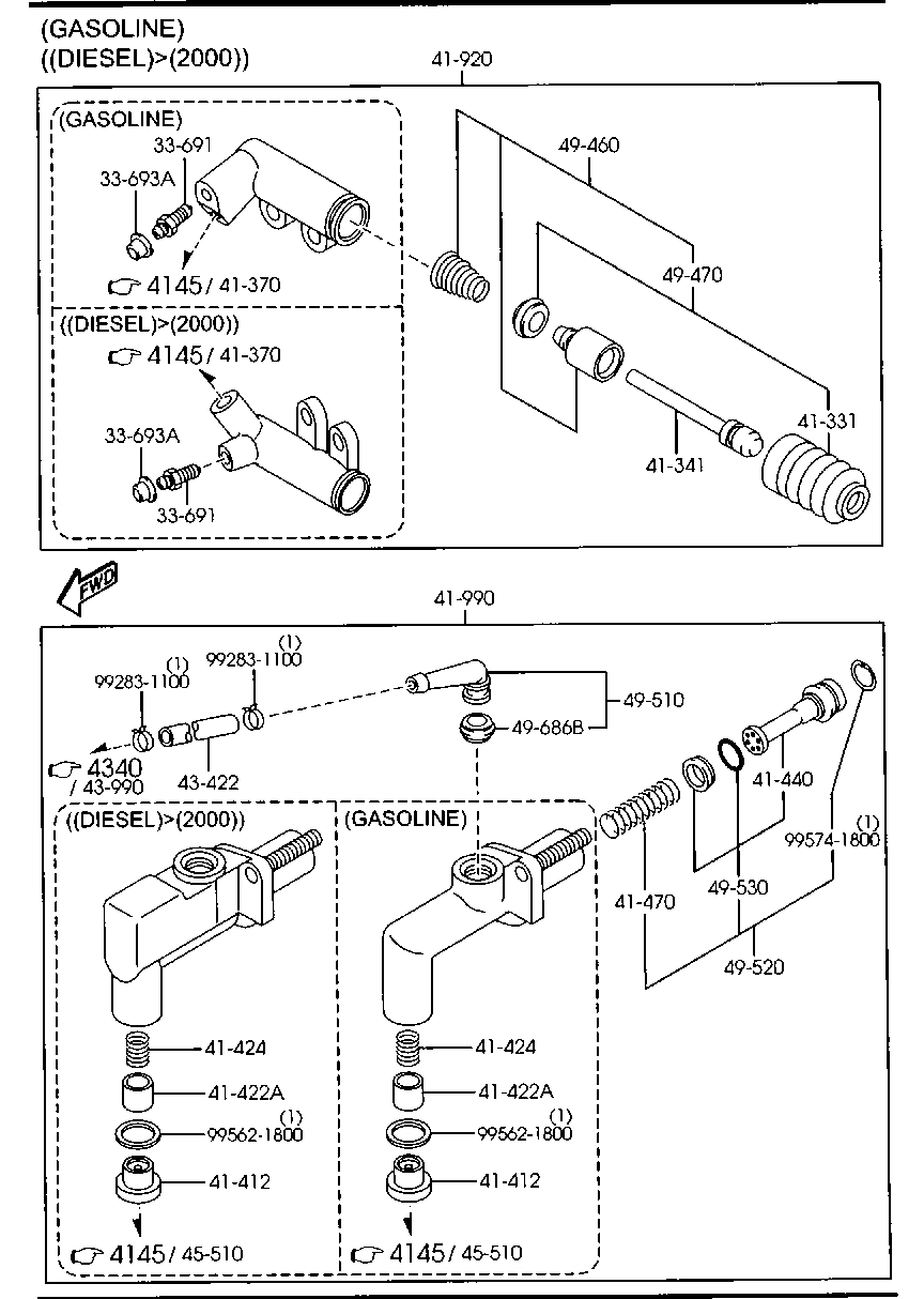 Mercury BTAB-41-920D - Хидравлична помпа, активатор съединител vvparts.bg