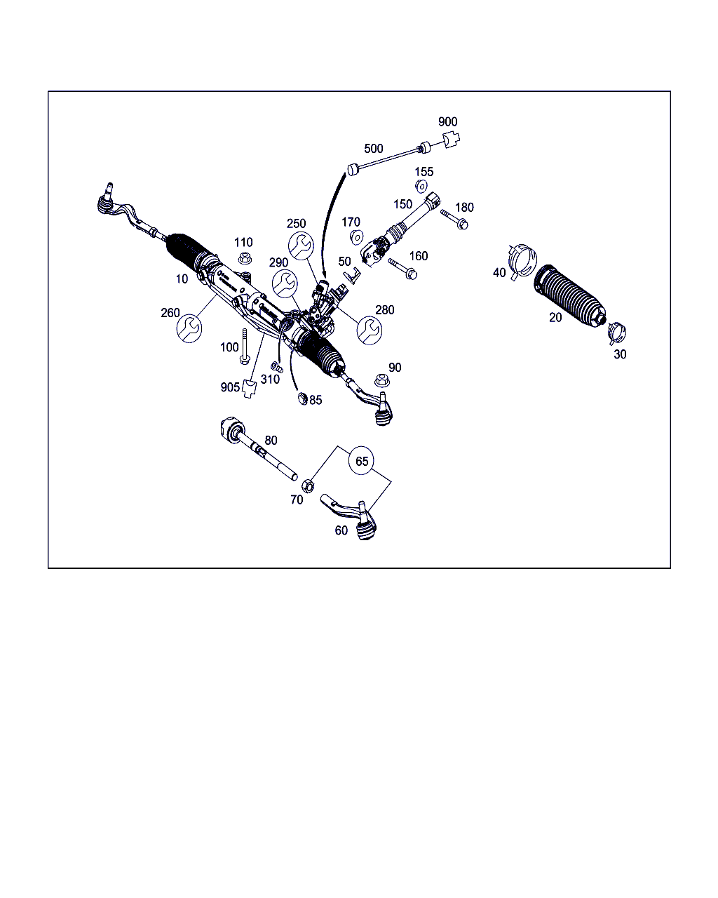 Mercedes-Benz A 212 460 71 00 - Кормилна кутия vvparts.bg