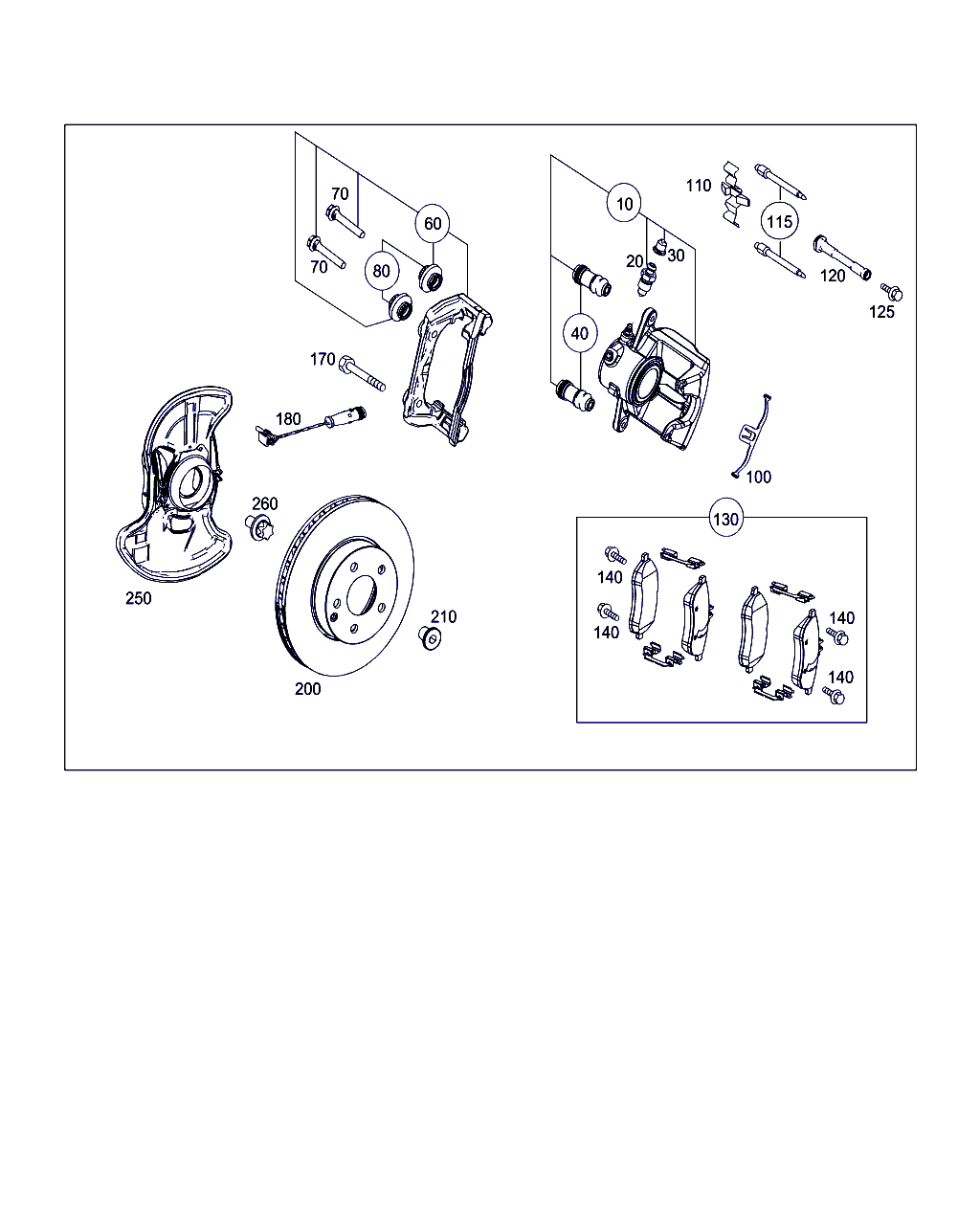 Mercedes-Benz A 000 421 11 12 - Спирачен диск vvparts.bg