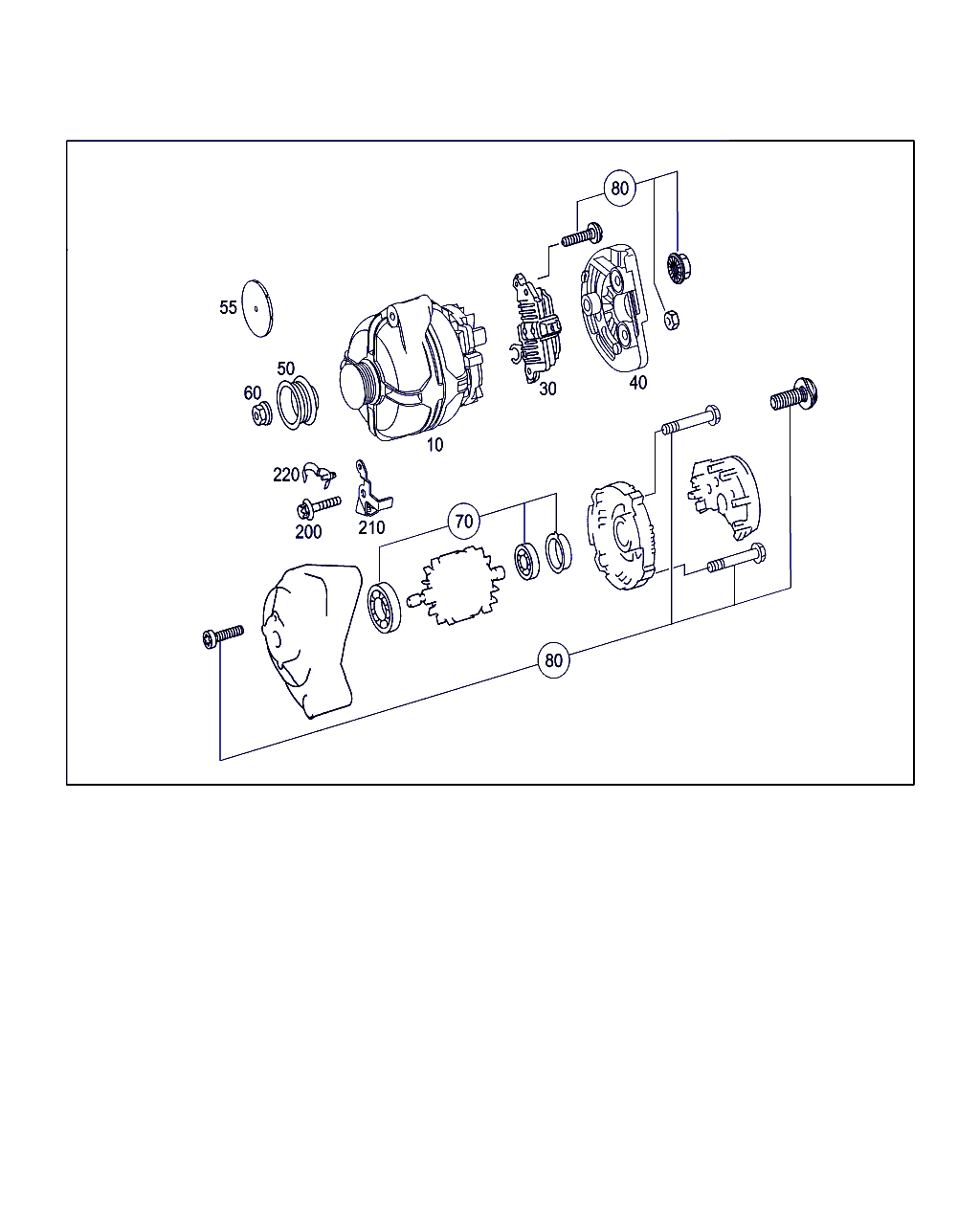 Mercedes-Benz A 272 155 02 15 - Ремъчна шайба, генератор vvparts.bg