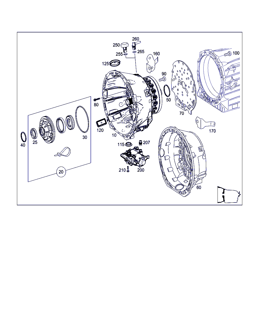 Mercedes-Benz A 018 997 04 47 - Семеринг, автоматична трансмисия vvparts.bg