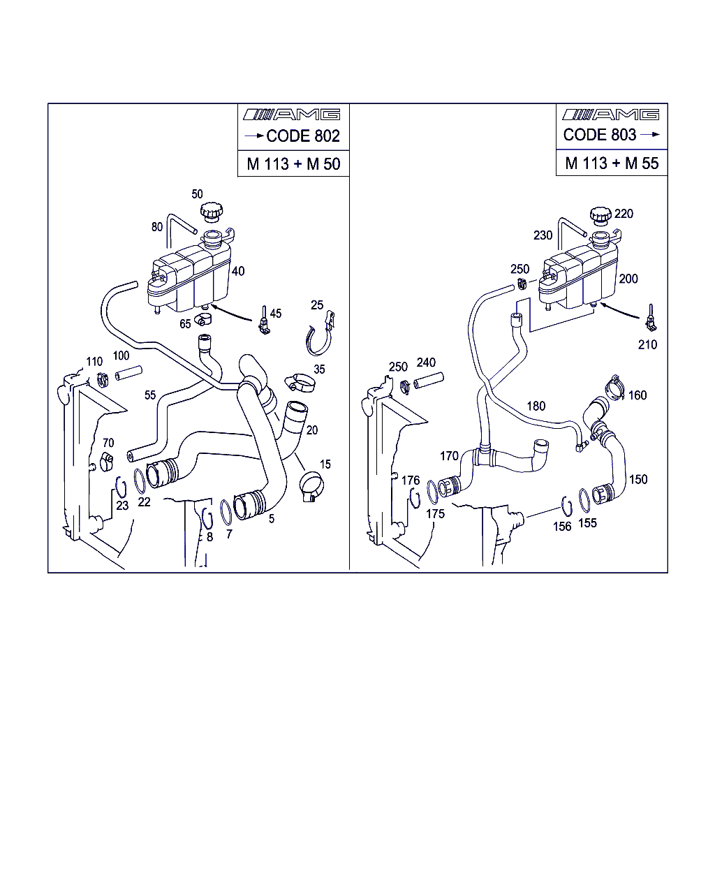 Mercedes-Benz A 210 501 07 15 - Капачка, радиатор vvparts.bg