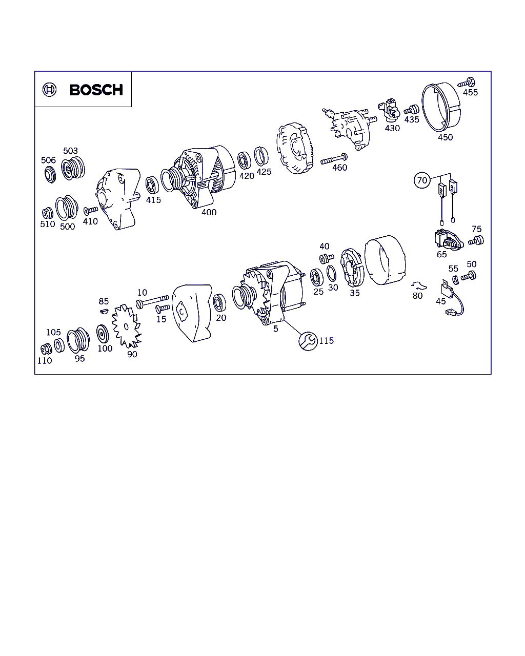 Evobus A 009 154 31 02 - Генератор vvparts.bg