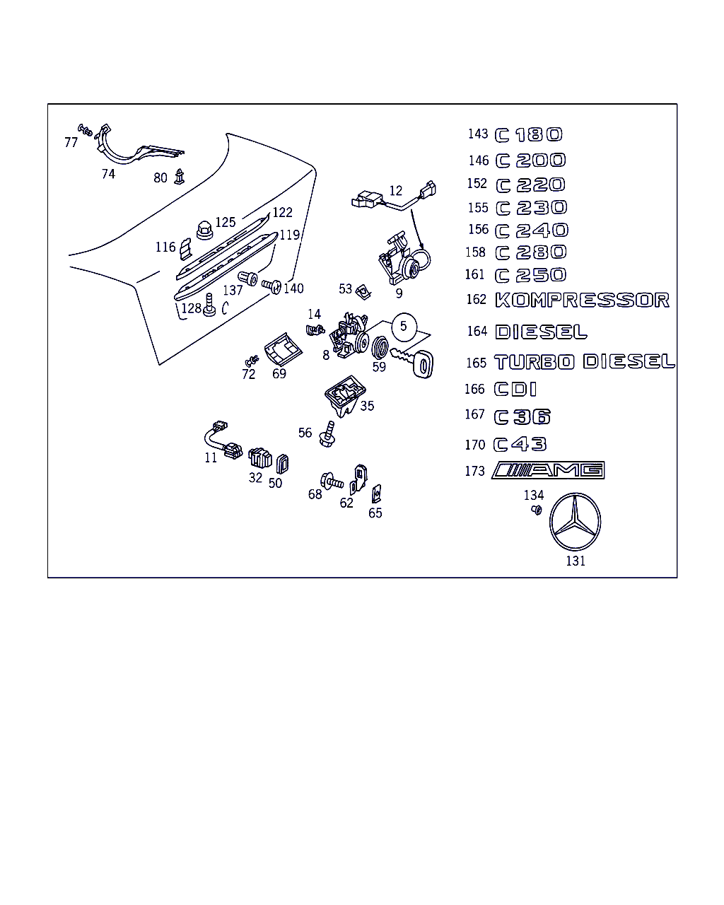 Mercedes-Benz A 202 984 08 29 - Гайка, изпускателен колектор vvparts.bg