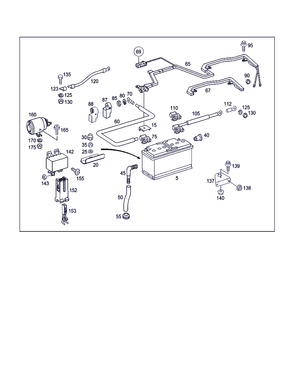 Setra A 004 541 30 01 - Стартов акумулатор vvparts.bg