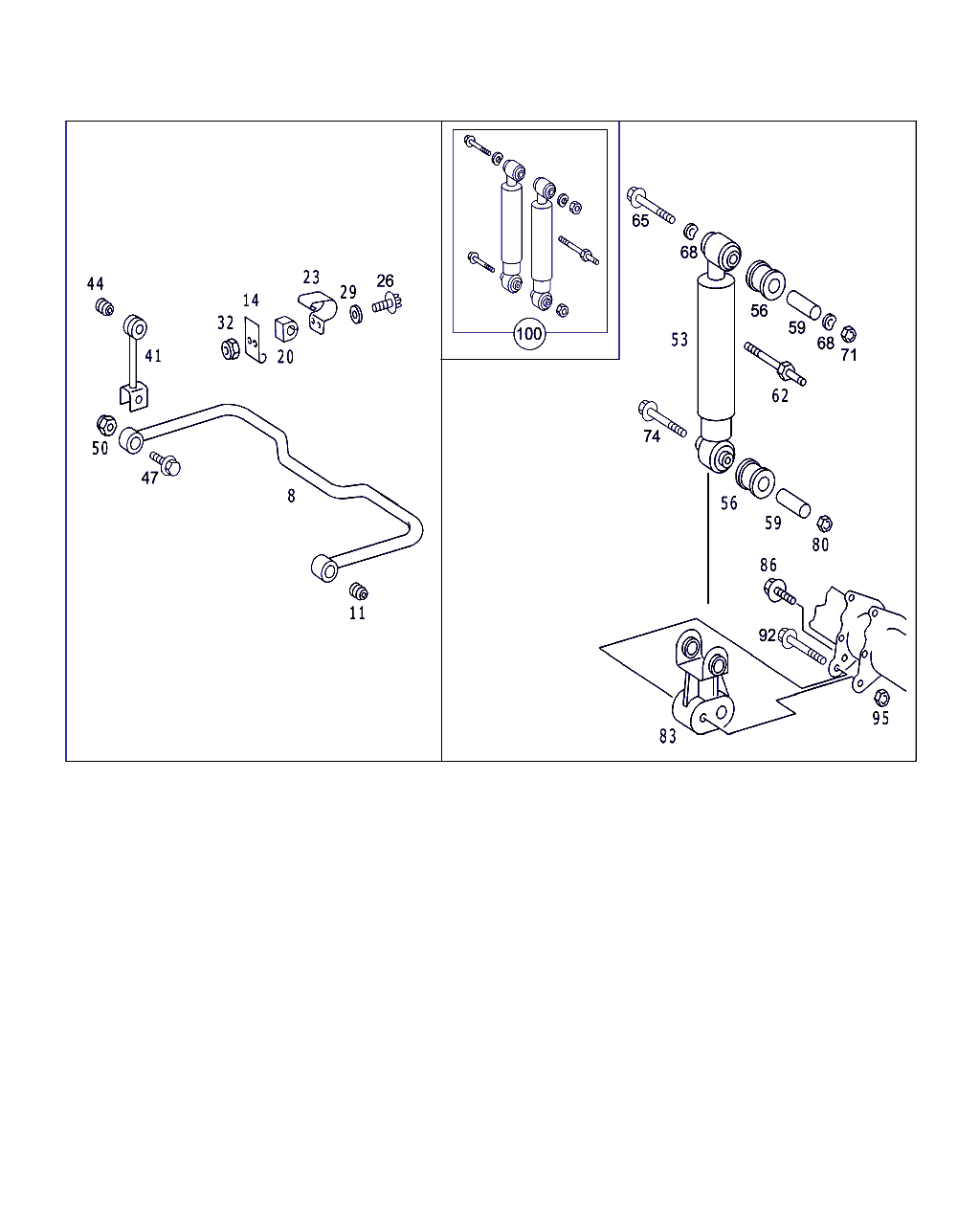 Mercedes-Benz A 901 897 01 00 - Амортисьор vvparts.bg