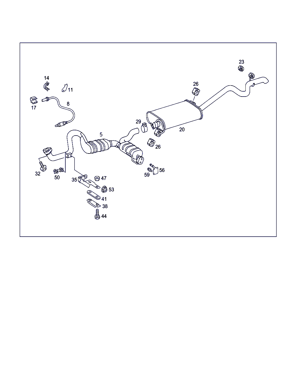 Mercedes-Benz A 000 540 57 17 - Ламбда-сонда vvparts.bg