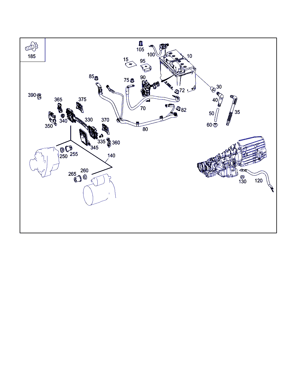 Mercedes-Benz A 000 982 38 04 - Стартов акумулатор vvparts.bg