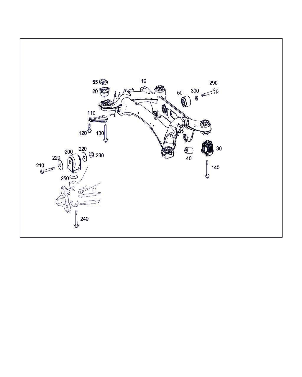 Mercedes-Benz N 000000 004723 - Ремонтен комплект, окачване на колелата vvparts.bg