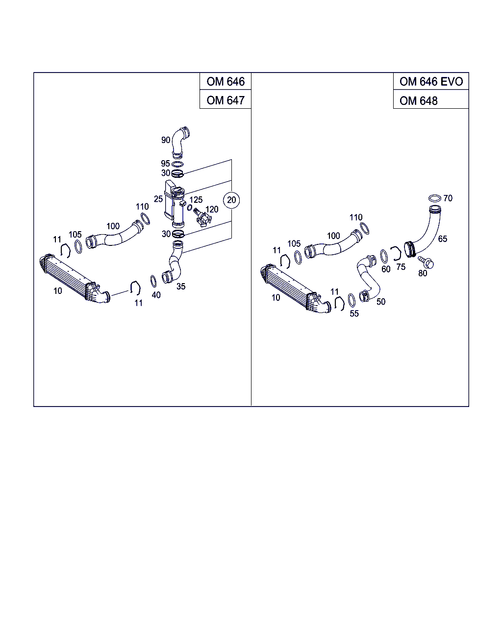 Mercedes-Benz A 211 528 18 82 - Въздуховод за турбината vvparts.bg