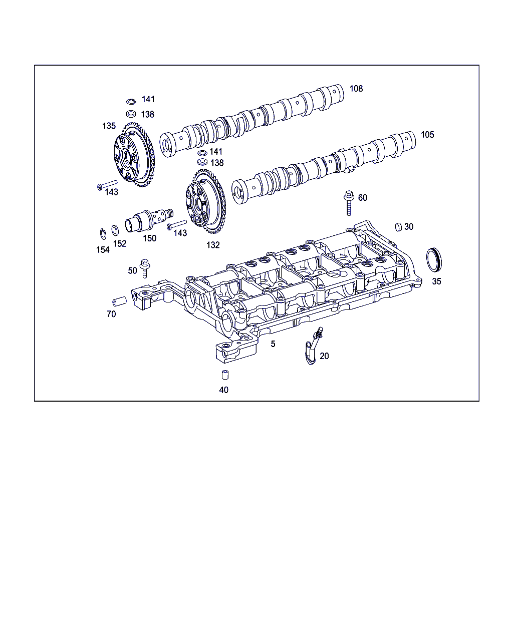 Mercedes-Benz A 271 050 08 47 - Зъбно колело, разпределителен вал vvparts.bg