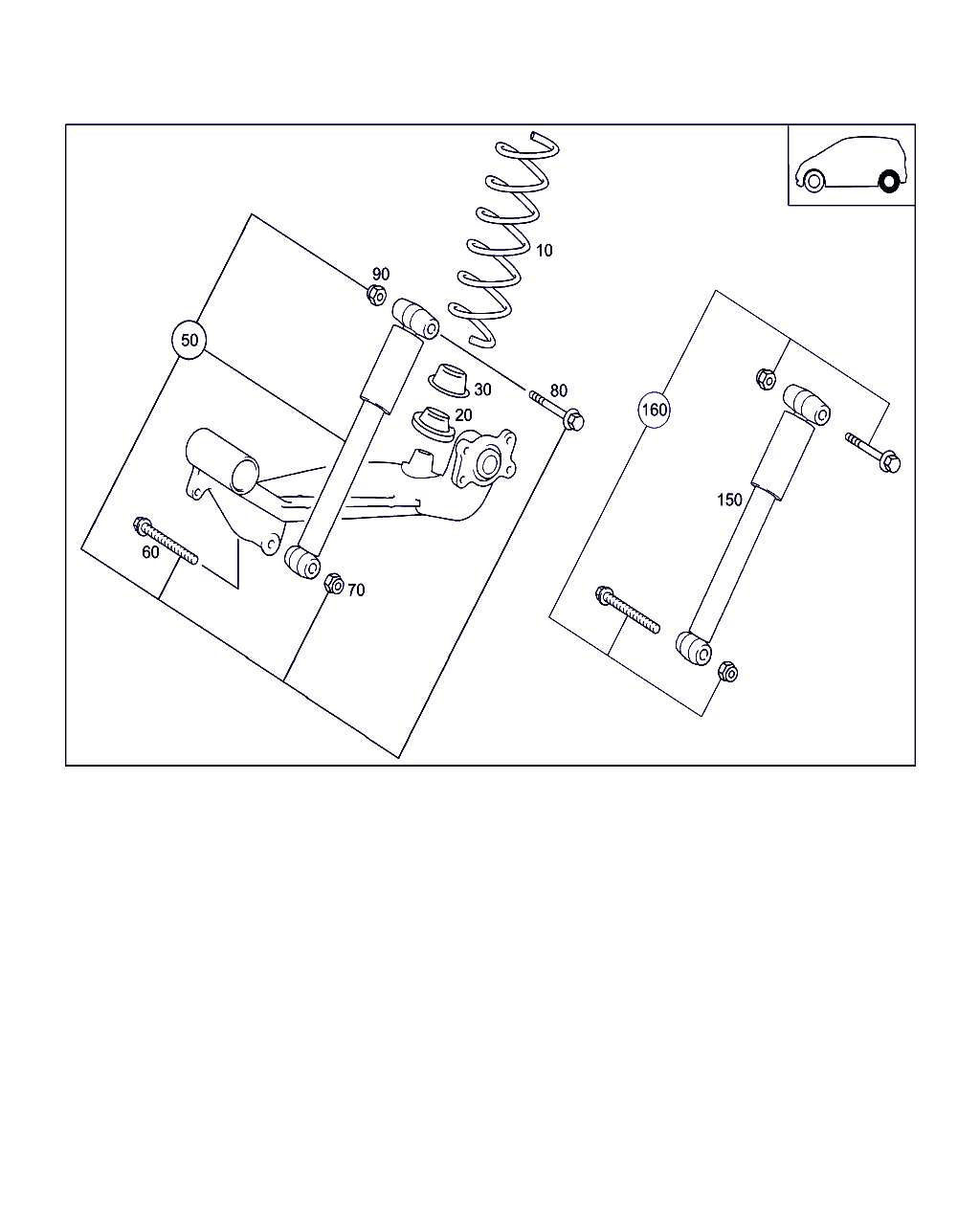 Mercedes-Benz A 168 325 00 84 - Ударен тампон, окачване (ресьори) vvparts.bg