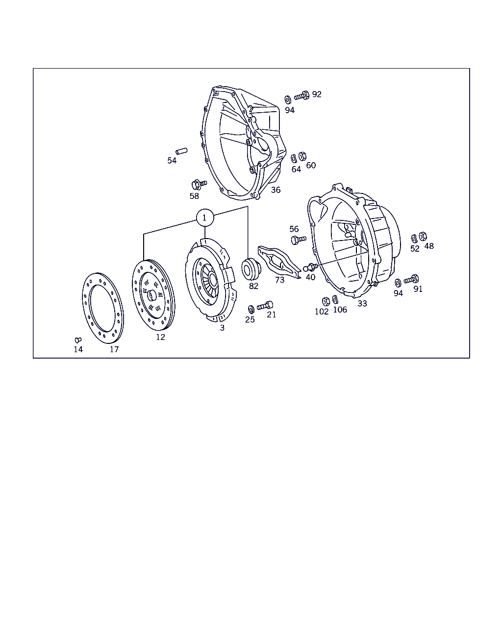 Mercedes-Benz A 003 250 91 04 - Притискателен диск vvparts.bg