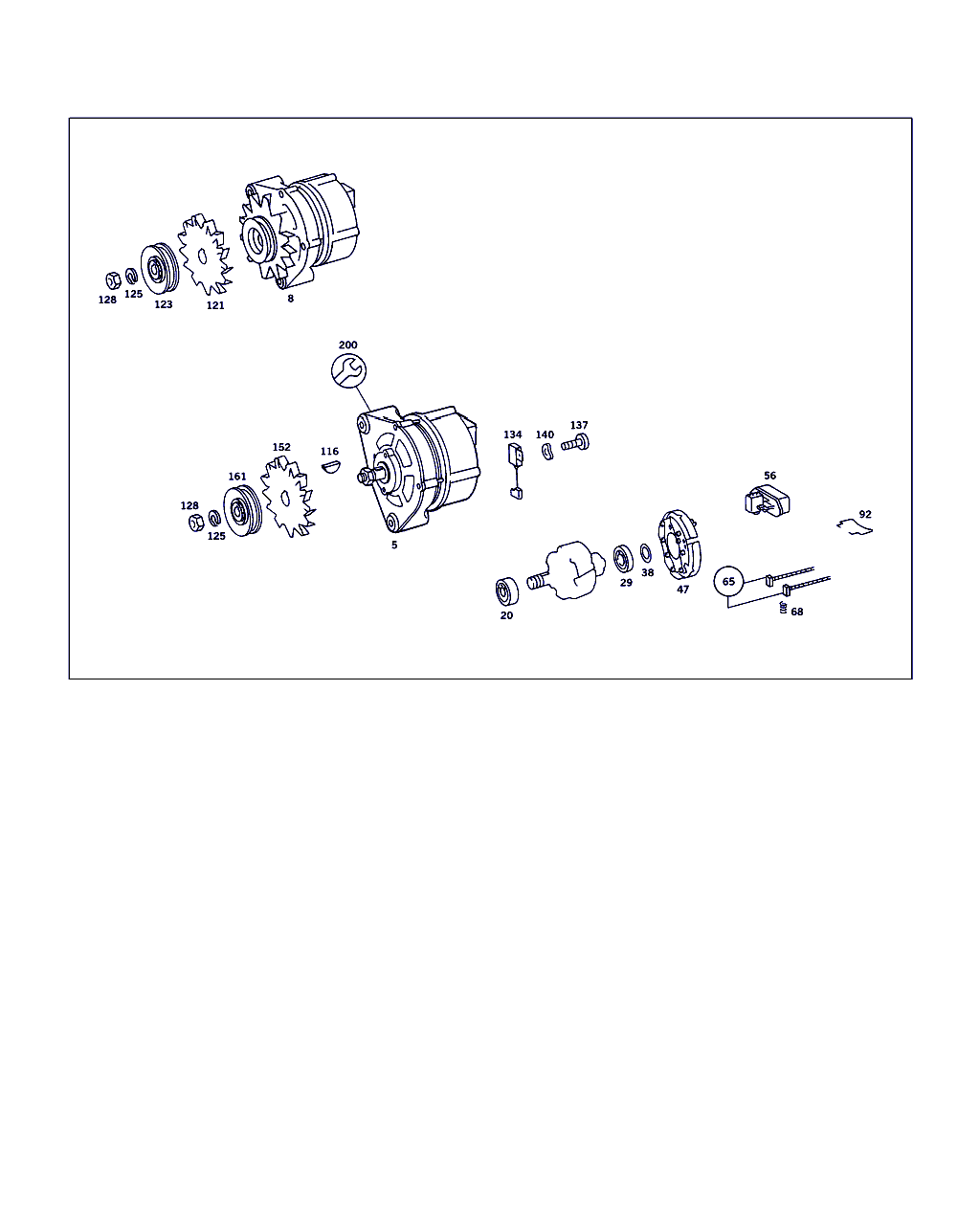 Mercedes-Benz A 005 154 74 02 - Генератор vvparts.bg