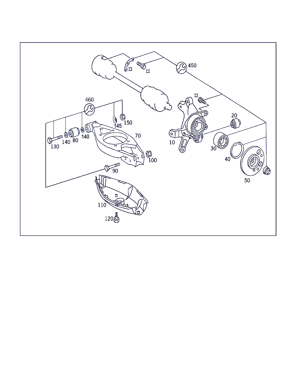 Mercedes-Benz A 202 980 01 16 - Комплект колесен лагер vvparts.bg