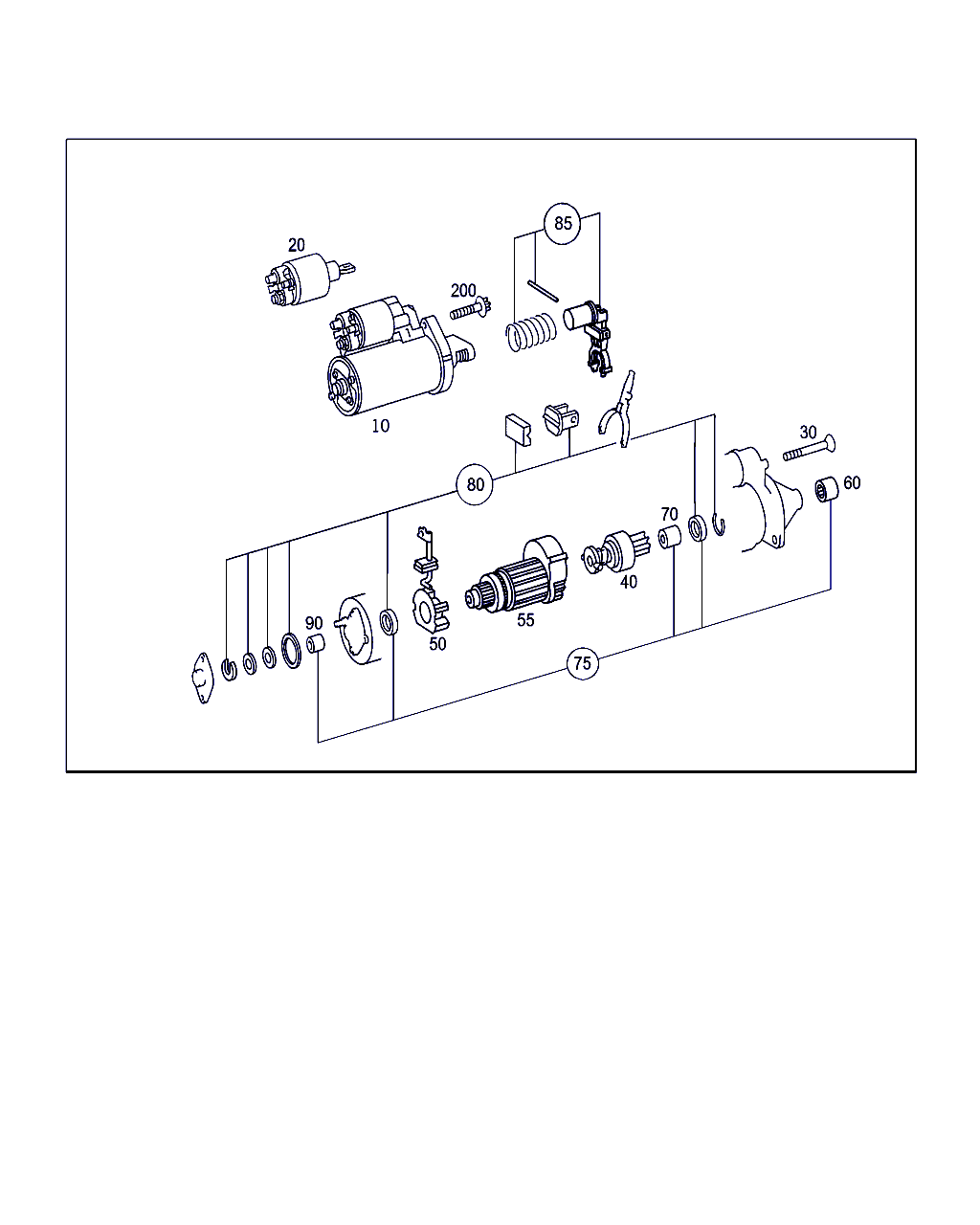 Beijing Benz (BBDC) A 005 151 34 01 - STARTER vvparts.bg