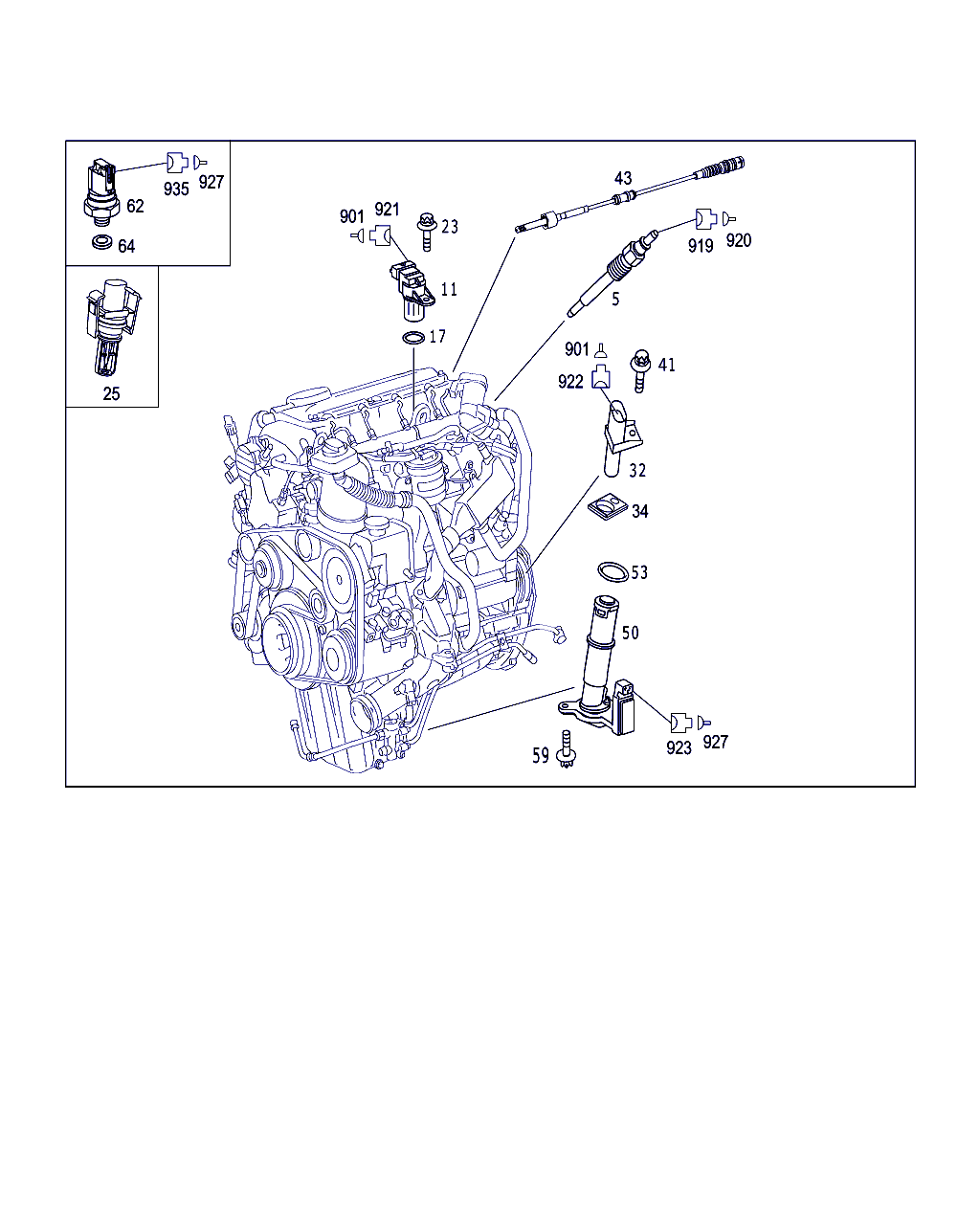 Smart A 651 153 00 28 - Датчик, температура на входящия въздух vvparts.bg