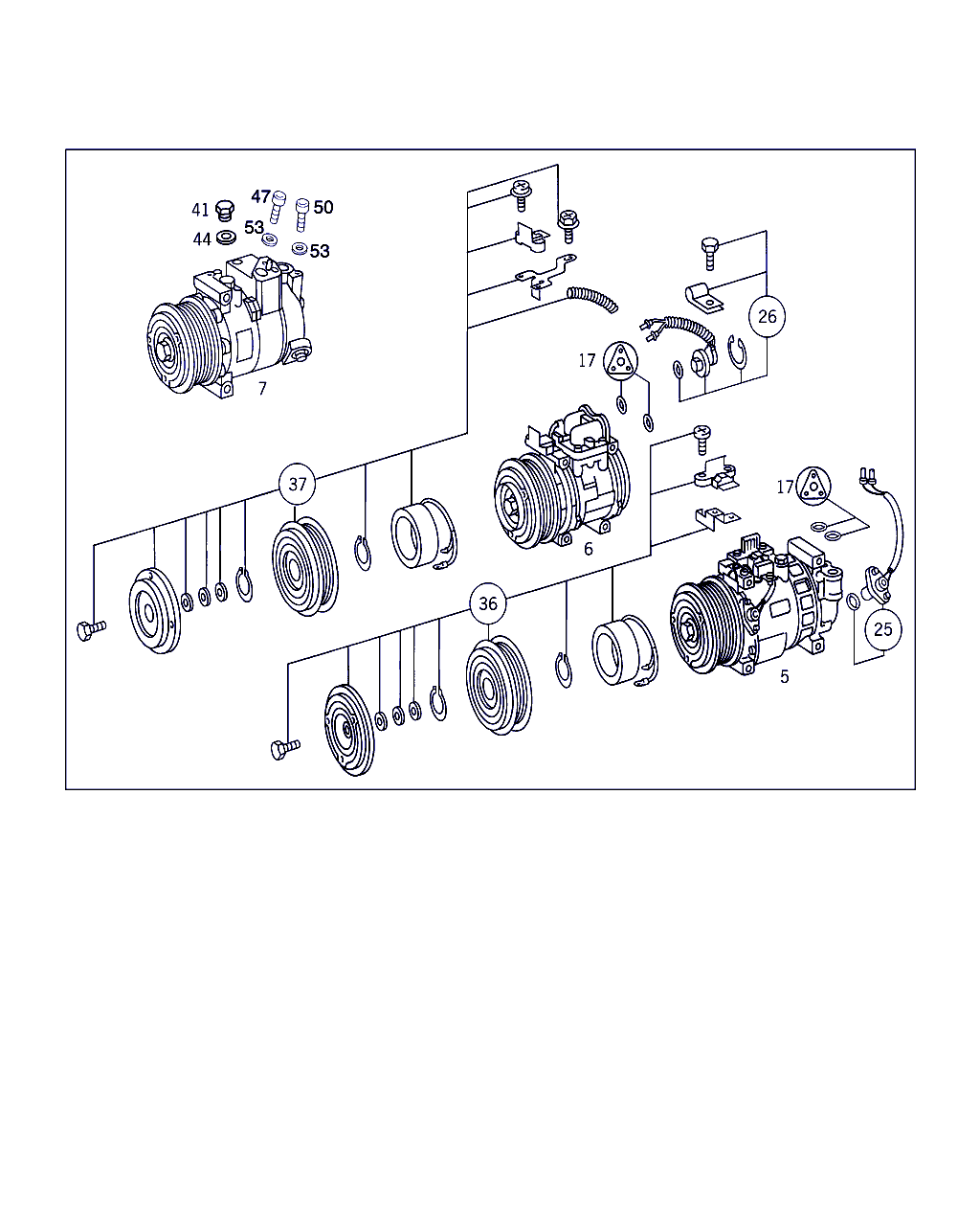 OM A 000 230 11 11 - Компресор, климатизация vvparts.bg