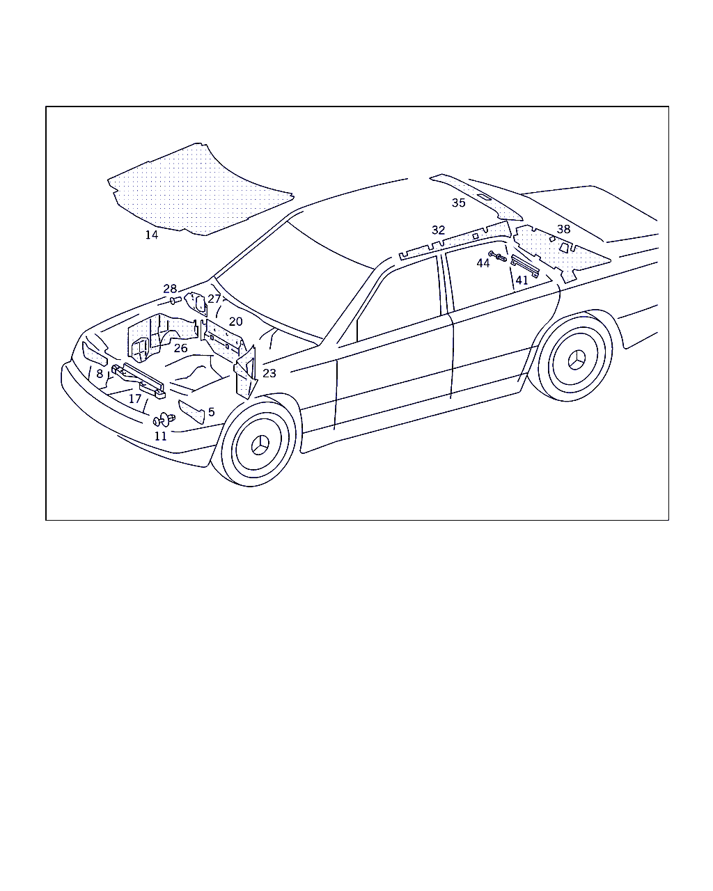 Mercedes-Benz A 126 990 03 92 - Нит, разкрачващ се vvparts.bg