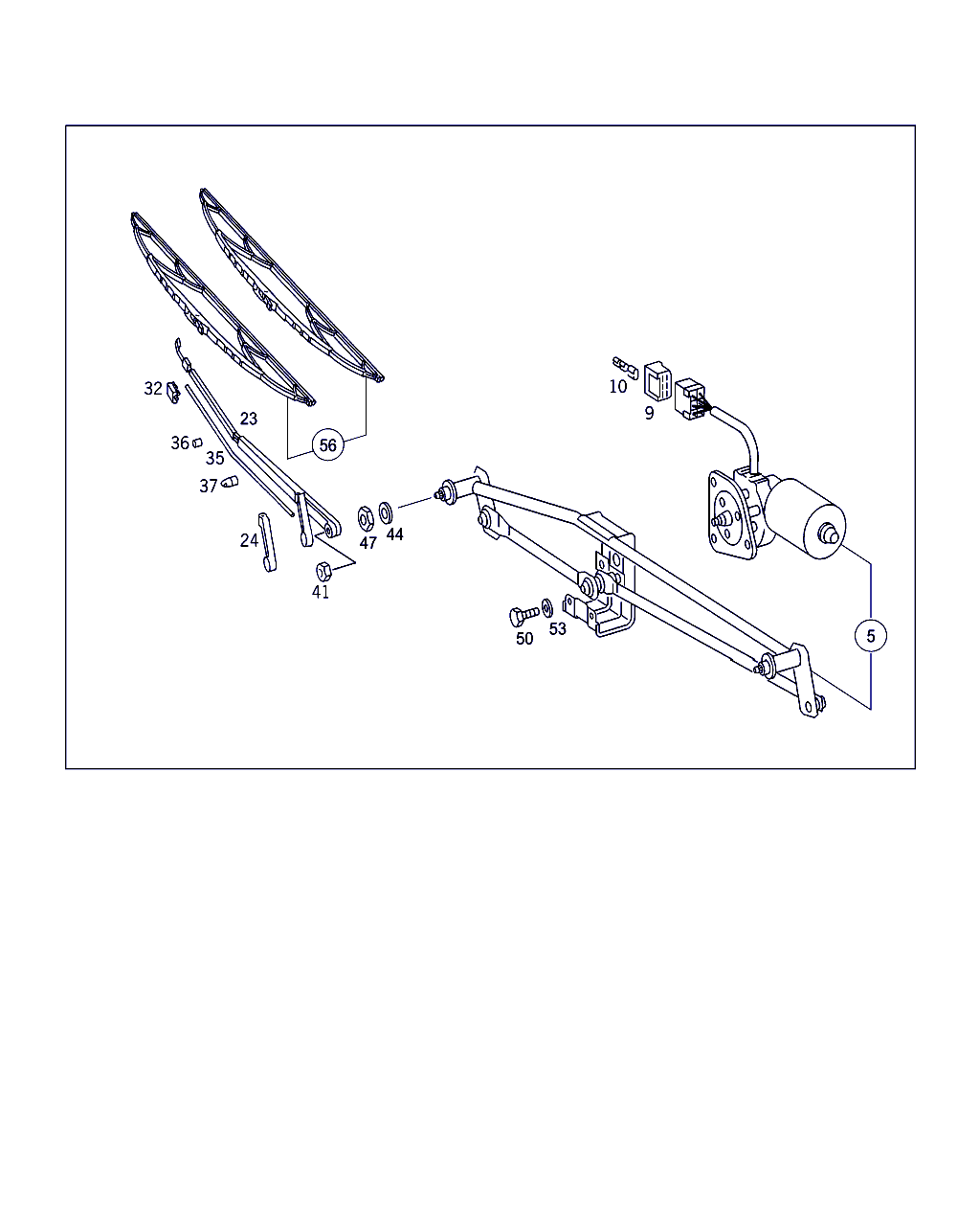 Mercedes-Benz A 001 820 16 45 - Перо на чистачка vvparts.bg