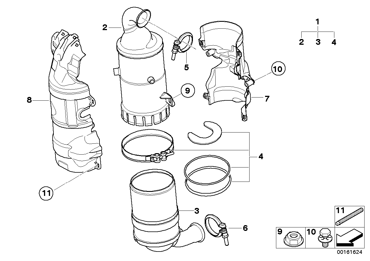 BMW 18307798148 - Тръбна връзка, изпускателна система vvparts.bg