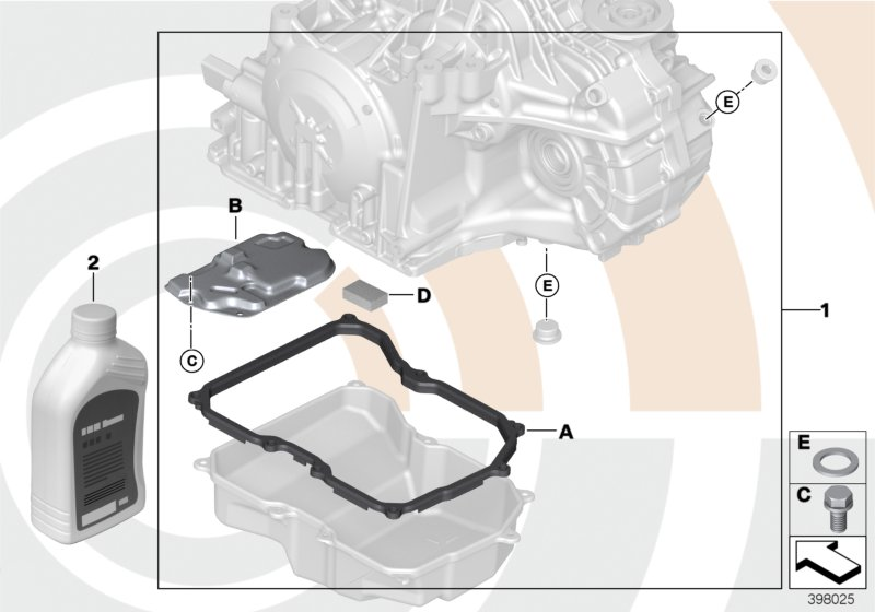 BMW 83 22 7 542 290 - Масло за автоматична предавателна кутия vvparts.bg