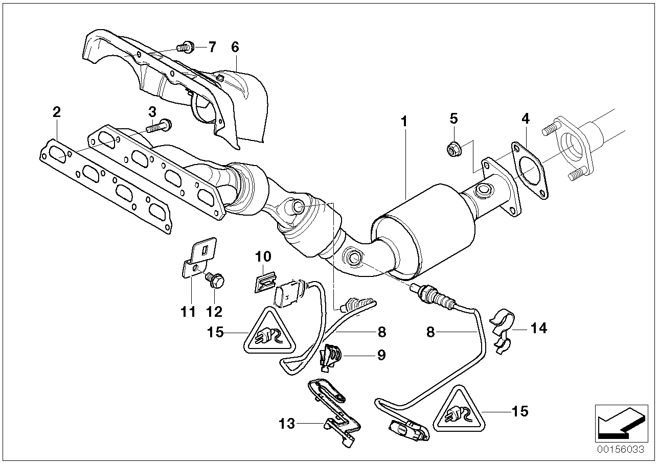 BMW Motorcycles 11 78 0 872 674 - Ламбда-сонда vvparts.bg