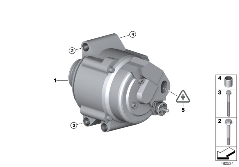 BMW 12 31 7 550 997 - Генератор vvparts.bg