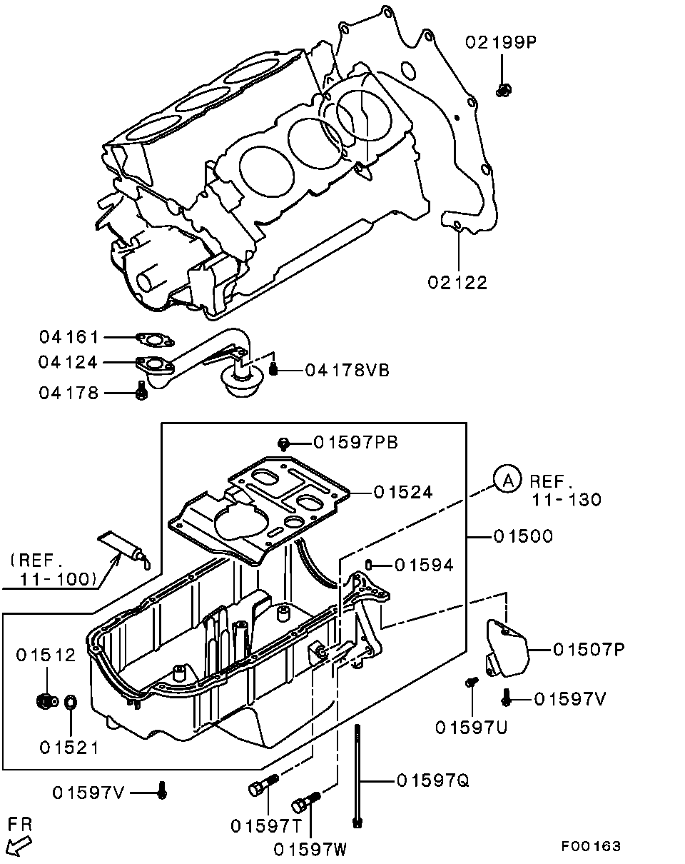 Mitsubishi MD18 3239 - Гарнитура vvparts.bg