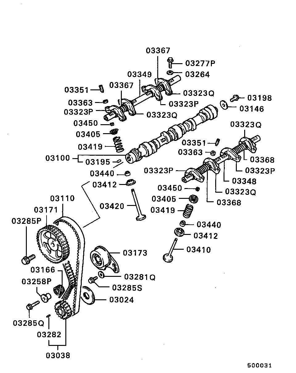 Proton MD113564 - Ангренажен ремък vvparts.bg