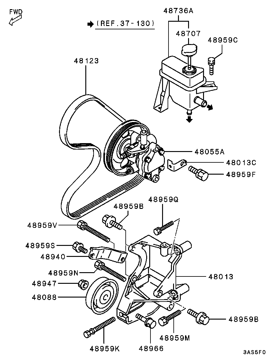 Volvo MD304887 - Пистов ремък vvparts.bg