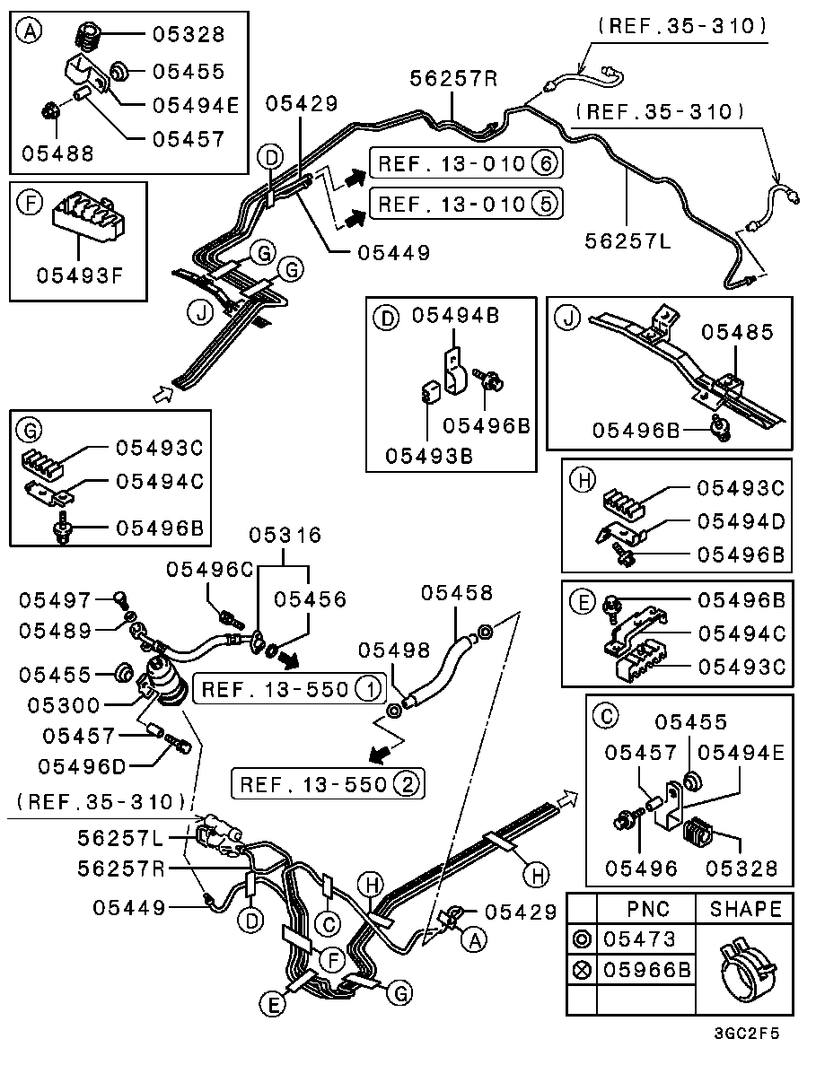 Mitsubishi MB 504760 - Горивен филтър vvparts.bg