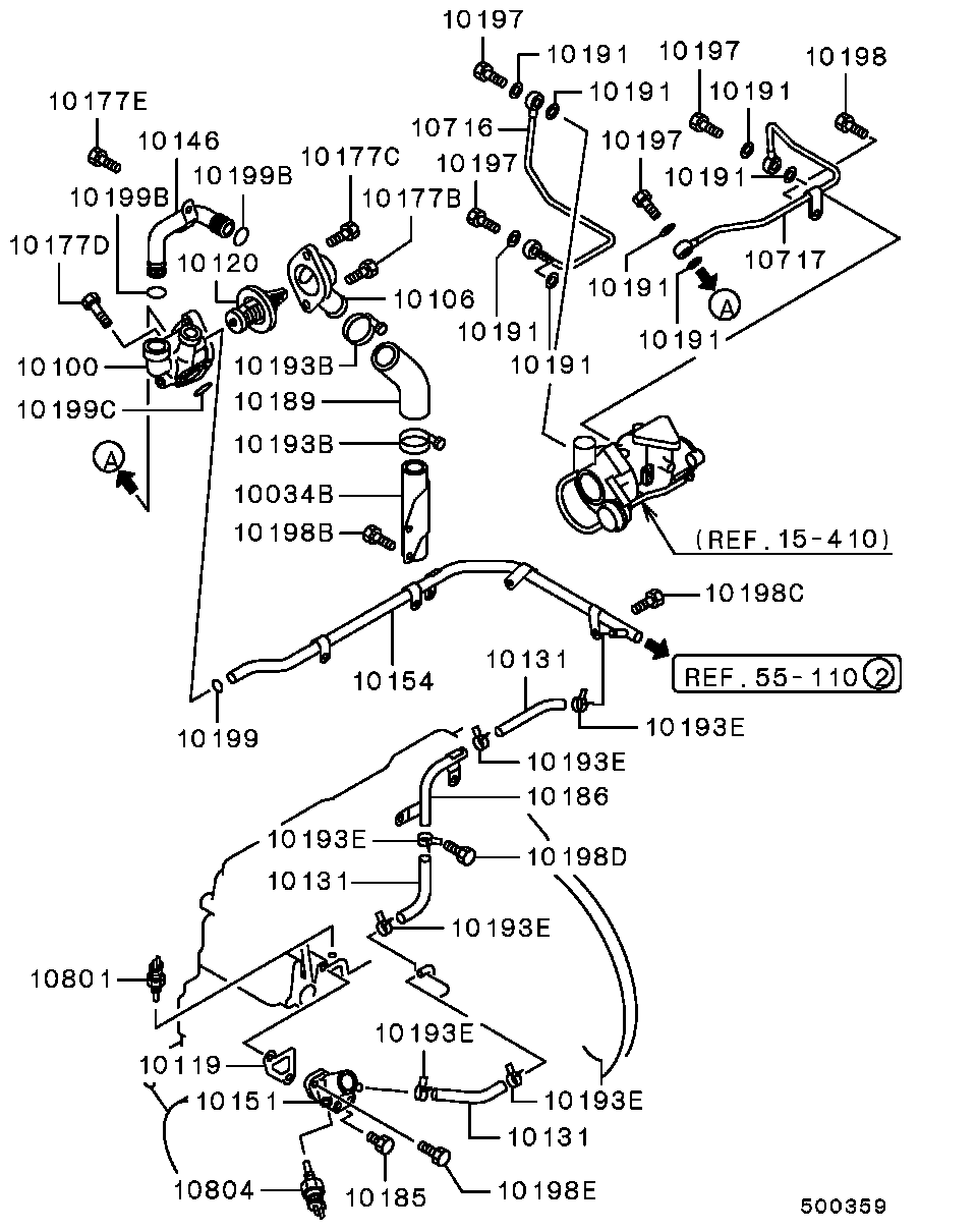 NISSAN ME200262 - Термостат, охладителна течност vvparts.bg