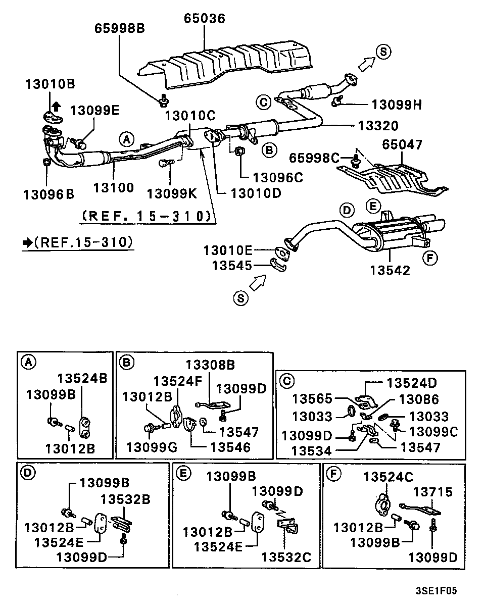 TOYOTA MB313732 - Държач, гърне vvparts.bg