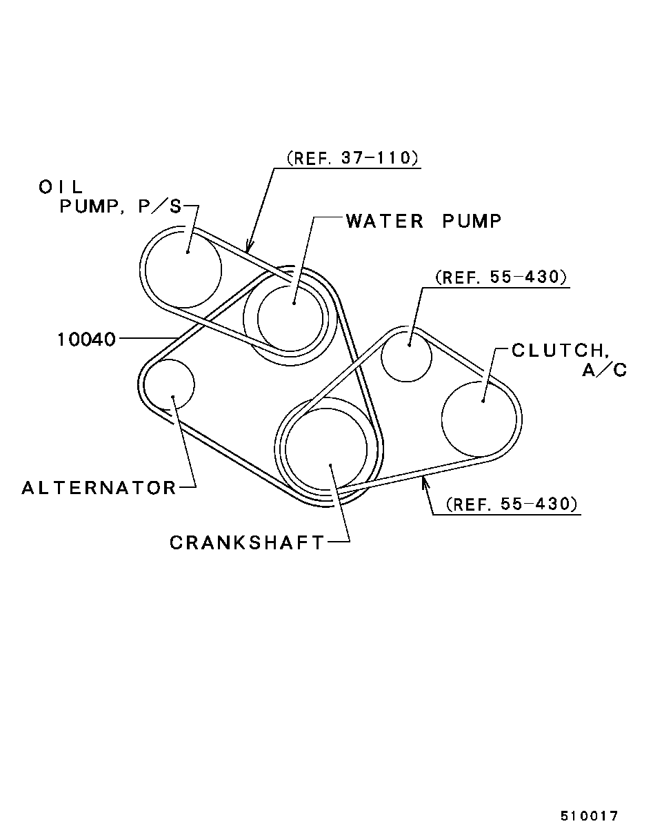 Proton MD316007 - Трапецовиден ремък vvparts.bg