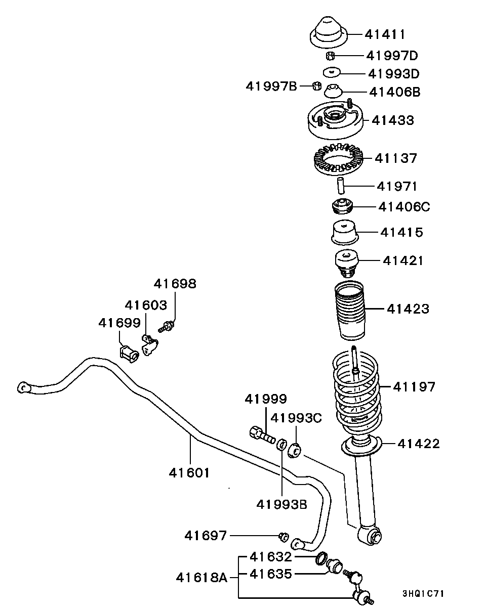 Chrysler MR235628 - Дистанционна тръба, амортисьор vvparts.bg