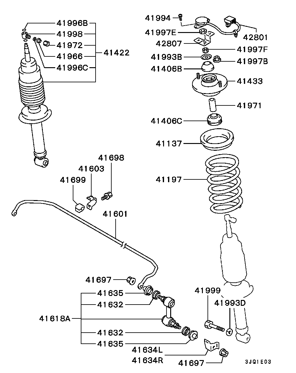 Mitsubishi MB631890 - Биалета vvparts.bg