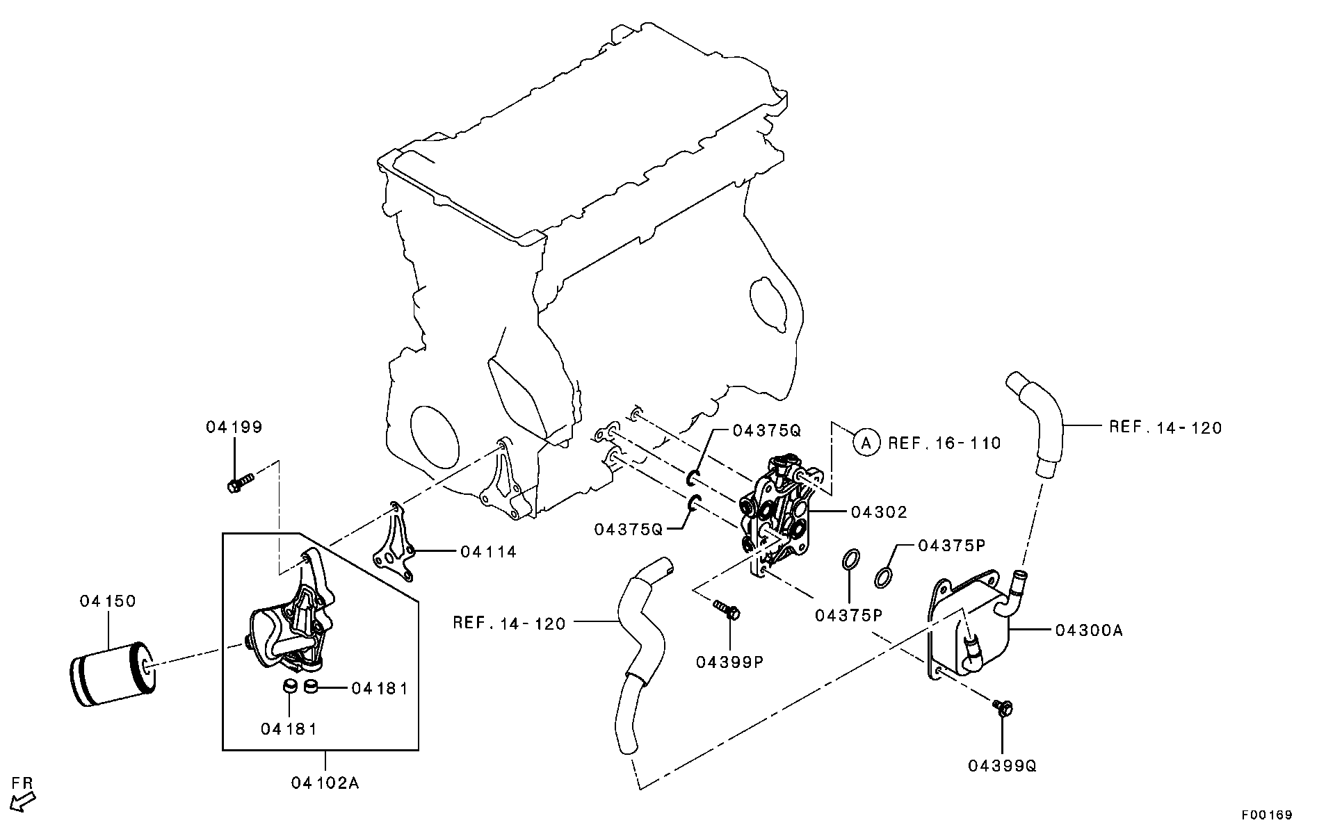 Mitsubishi 1230A182 - Маслен филтър vvparts.bg