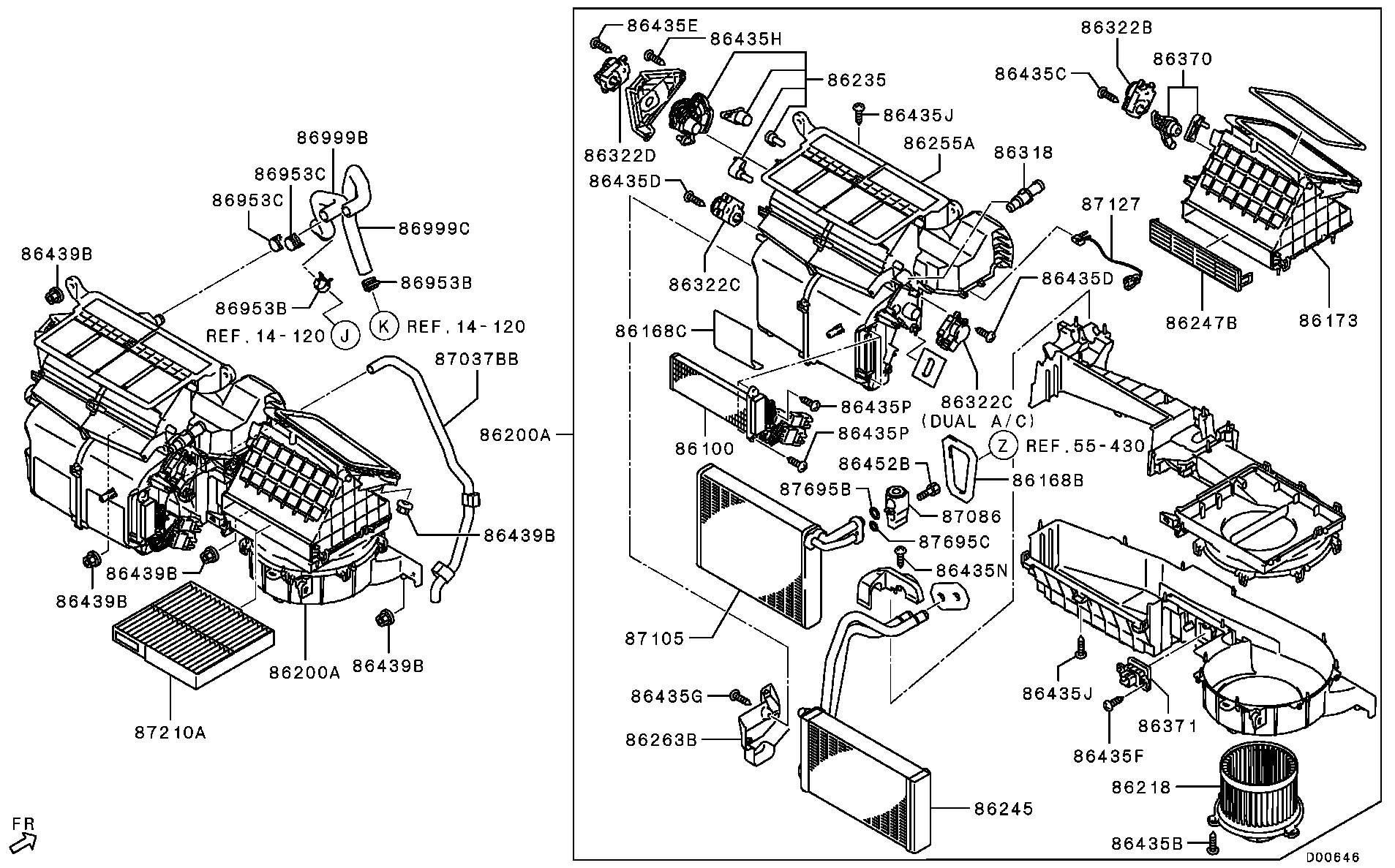 Mitsubishi 7803A112 - Филтър купе (поленов филтър) vvparts.bg