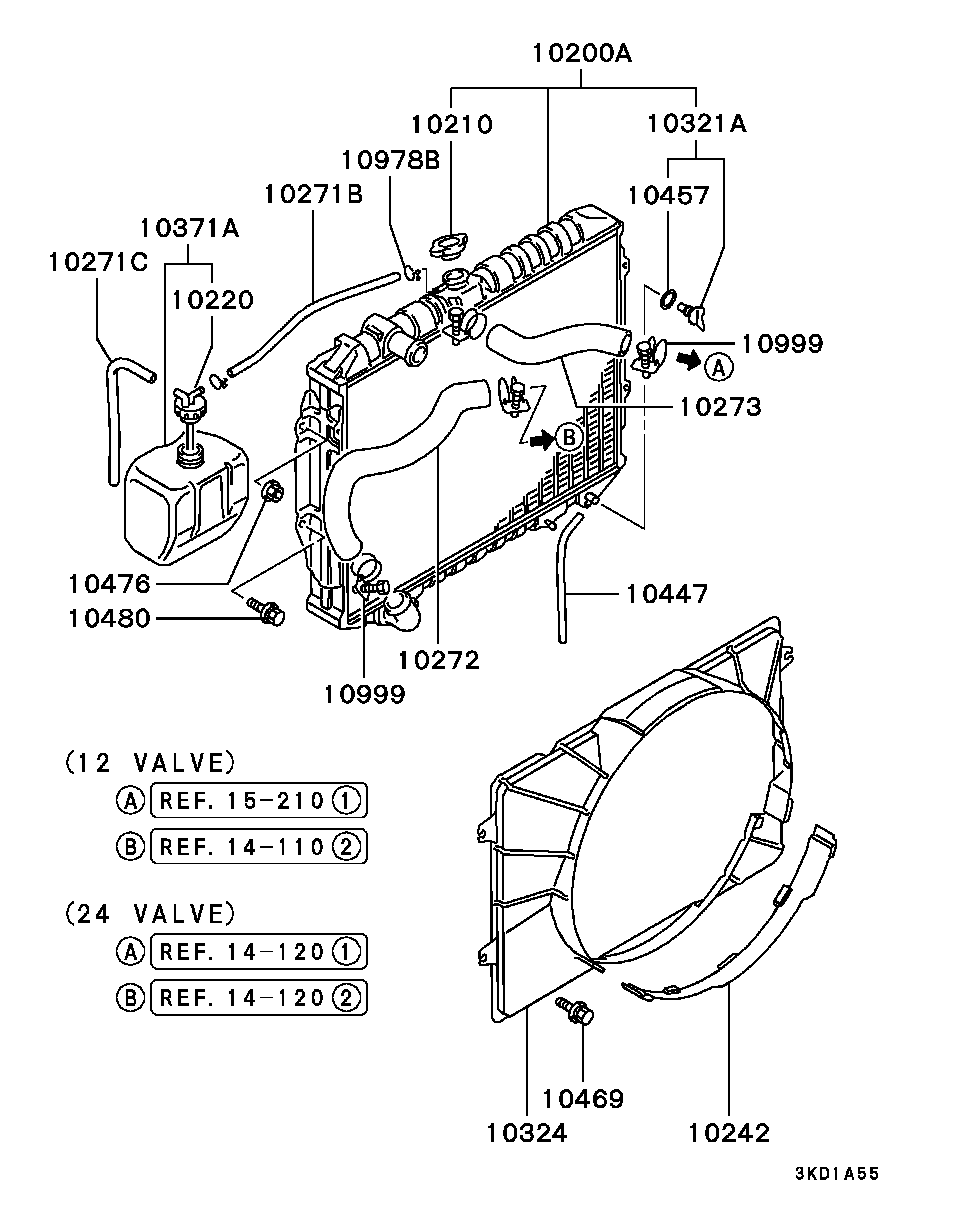 Chevrolet MB660735 - Капачка, радиатор vvparts.bg