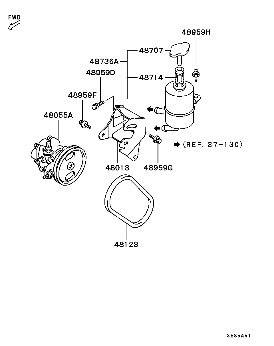 Hyundai MD314778 - Пистов ремък vvparts.bg