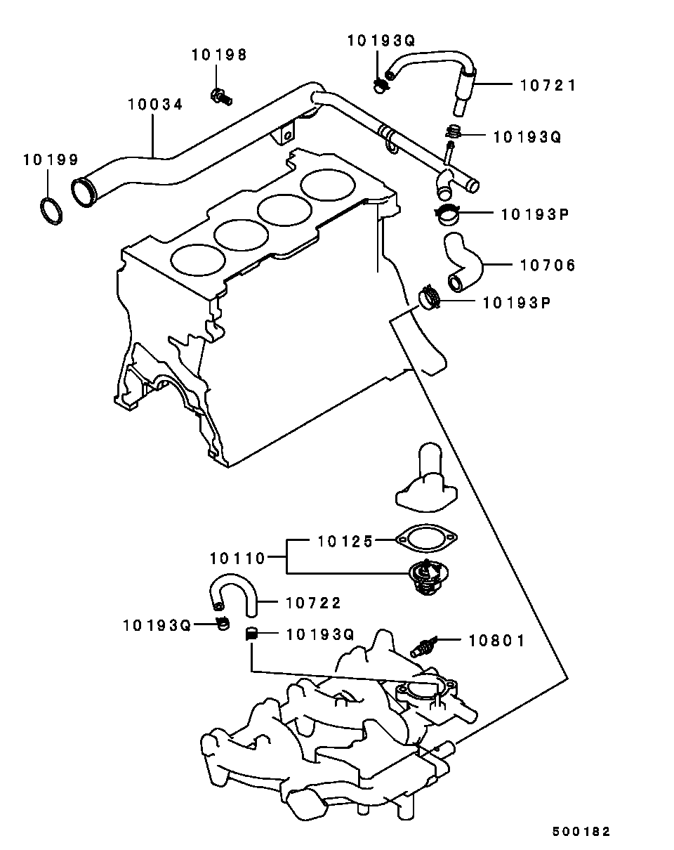 KIA MD99 7604 - Термостат, охладителна течност vvparts.bg