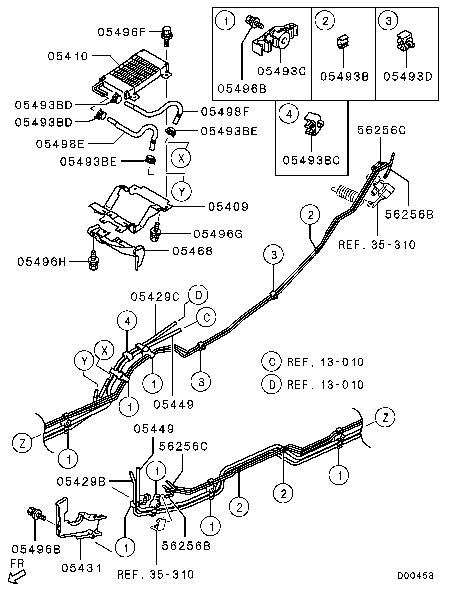 Mitsubishi MS240126 - Винт, изпускателна система vvparts.bg