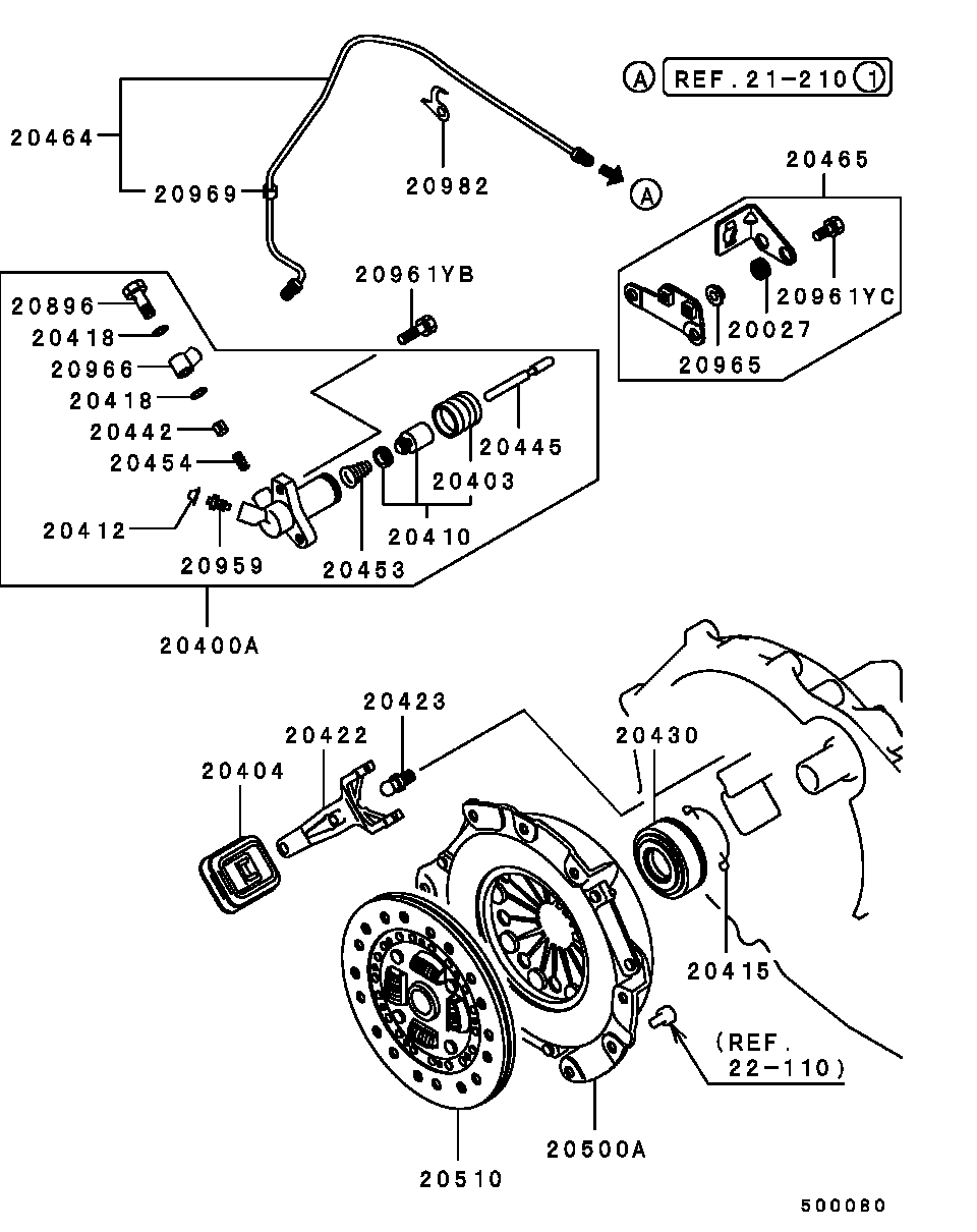 Mitsubishi MD742858 - Диск на съединителя vvparts.bg