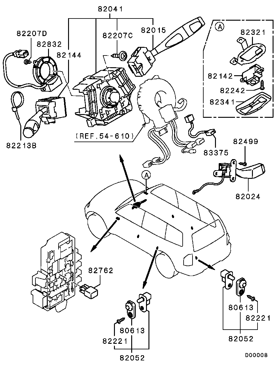 Mitsubishi MB249338 - Капак, кука на теглича vvparts.bg